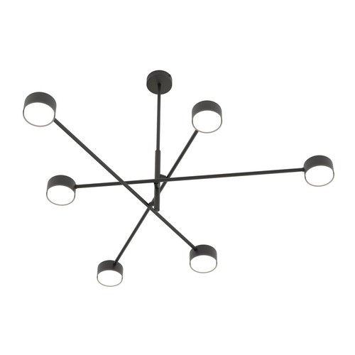 Natsu 6 Sort loftslampe - GX53, 230V, uden lyskilde