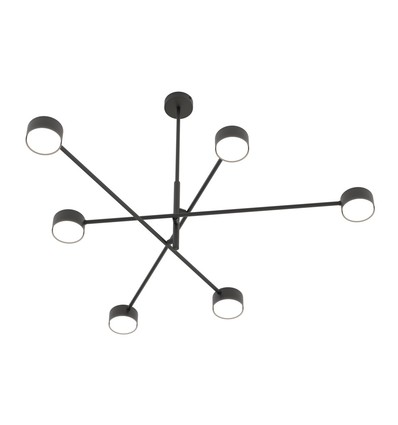 Natsu 6 Sort loftslampe - GX53, 230V, uden lyskilde