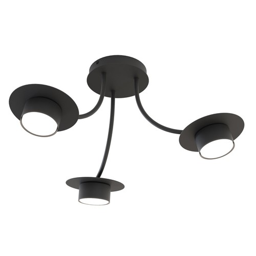 Enso 3 Sort loftslampe - GX53, 230V, uden lyskilde