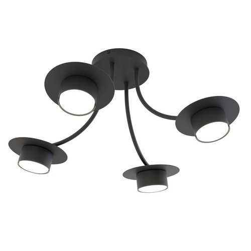 Enso 4 Sort loftslampe - GX53, 230V, uden lyskilde