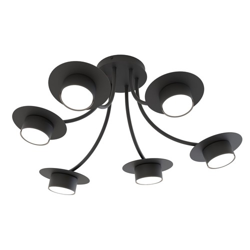 Enso 6 Sort loftslampe - GX53, 230V, uden lyskilde