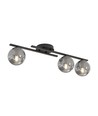 Kairo 3 Sort/Grafit loftslampe - Ø14 cm, E14, 230V, uden lyskilde