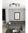 Kairo 3 Sort/Grafit loftslampe - Ø14 cm, E14, 230V, uden lyskilde