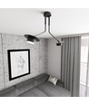 Mizu 2 Sort loftslampe - GX53, 230V, uden lyskilde