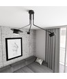 Mizu 3 Sort loftslampe - GX53, 230V, uden lyskilde