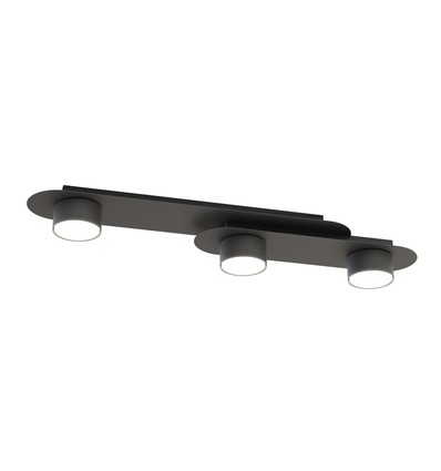 Stilo 3 Sort loftslampe - GX53, 230V, uden lyskilde