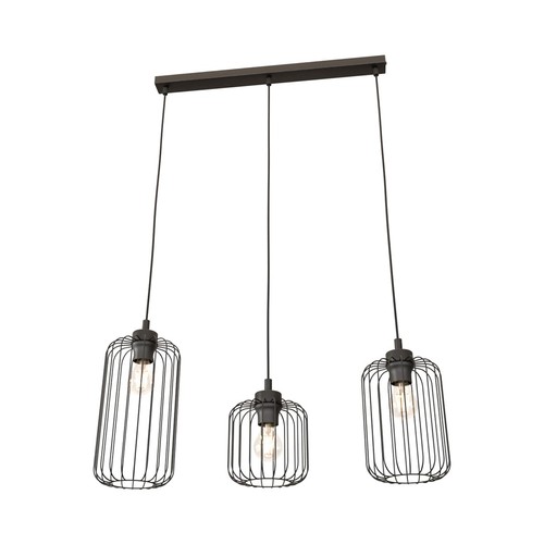 Vander 3 Sort pendellampe - Ø16 cm, E27, 230V, uden lyskilde