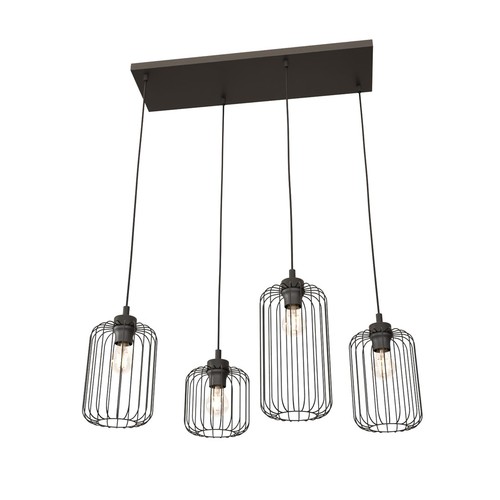 Vander 4 Sort pendellampe - Ø16 cm, E27, 230V, uden lyskilde