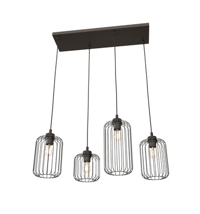Vander 4 Sort pendellampe - Ø16 cm, E27, 230V, uden lyskilde