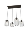 Vander 4 Sort pendellampe - Ø16 cm, E27, 230V, uden lyskilde