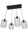 Vander 4 Sort pendellampe - Ø16 cm, E27, 230V, uden lyskilde