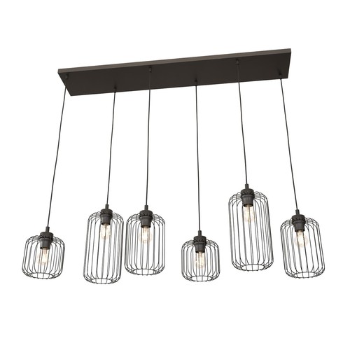 Vander 6 Sort pendellampe - Ø16 cm, E27, 230V, uden lyskilde