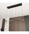Vander 6 Sort pendellampe - Ø16 cm, E27, 230V, uden lyskilde