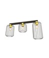 Barn 3 Sort/Guld loftslampe - Ø16 cm, E27, 230V, uden lyskilde