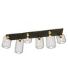 Barn 6 Sort/Guld loftslampe - Ø16 cm, E27, 230V, uden lyskilde