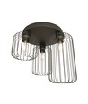 Barn 3PREM Sort loftslampe - Ø16 cm, E27, 230V, uden lyskilde