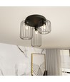 Barn 3PREM Sort loftslampe - Ø16 cm, E27, 230V, uden lyskilde