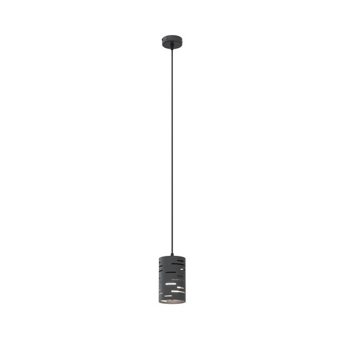 Tank 1 Sort pendellampe - Ø10 cm, E27, 230V, uden lyskilde