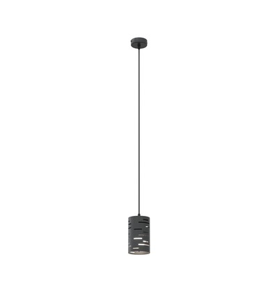 Tank 1 Sort pendellampe - Ø10 cm, E27, 230V, uden lyskilde