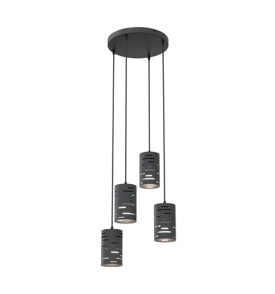 Tank 4PREM Sort pendellampe - Ø10 cm, E27, 230V, uden lyskilde