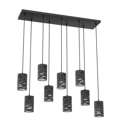 Tank 9 Sort pendellampe - Ø10 cm, E27, 230V, uden lyskilde