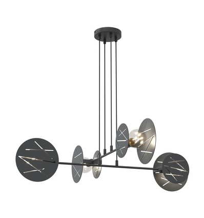 Xotic 4 Sort pendellampe - Ø20 cm, E27, 230V, uden lyskilde