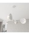 Xotic 4 Hvid pendellampe - Ø20 cm, E27, 230V, uden lyskilde