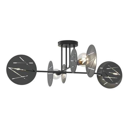 Frick 4 Sort loftslampe - Ø20 cm, E27, 230V, uden lyskilde