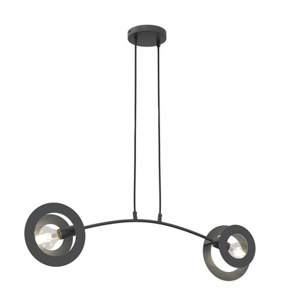 Euforia 2 Sort pendellampe - Ø20 cm, E27, 230V, uden lyskilde