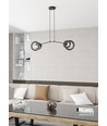 Euforia 2 Sort pendellampe - Ø20 cm, E27, 230V, uden lyskilde