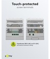 12V 54W DIN skinne strømforsyning - 12V DC, 4,5A