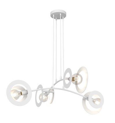 Euforia 4 Hvid pendellampe - Ø20 cm, E27, 230V, uden lyskilde