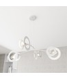 Euforia 4 Hvid pendellampe - Ø20 cm, E27, 230V, uden lyskilde
