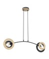 Skiva 2 Sort pendellampe - Ø20 cm, E27, 230V, uden lyskilde