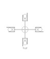 Skiva 4 Sort pendellampe - Ø20 cm, E27, 230V, uden lyskilde