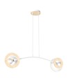 Skiva 2 Hvid pendellampe - Ø20 cm, E27, 230V, uden lyskilde