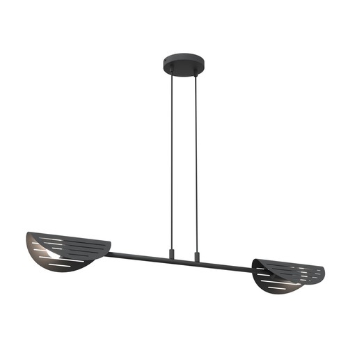 Saber 2 Sort pendellampe - Ø26 cm, E27, 230V, uden lyskilde