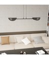 Saber 2 Sort pendellampe - Ø26 cm, E27, 230V, uden lyskilde