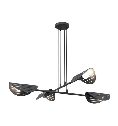 Saber 4 Sort pendellampe - Ø26 cm, E27, 230V, uden lyskilde