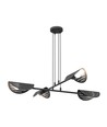 Saber 4 Sort pendellampe - Ø26 cm, E27, 230V, uden lyskilde