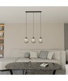 Verdi 3 Sort/Grafit pendellampe - Ø15 cm, E27, 230V, uden lyskilde