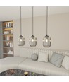 Verdi 3 Sort/Grafit pendellampe - Ø15 cm, E27, 230V, uden lyskilde