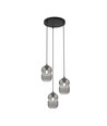 Verdi 3PREM Sort/Grafit pendellampe - Ø15 cm, E27, 230V, uden lyskilde