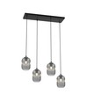 Verdi 4 Sort/Grafit pendellampe - Ø15 cm, E27, 230V, uden lyskilde