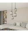 Verdi 4PREM Sort/Grafit pendellampe - Ø15 cm, E27, 230V, uden lyskilde