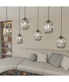 Verdi 6 Sort/Grafit pendellampe - Ø15 cm, E27, 230V, uden lyskilde