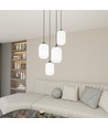 Verdi 4 Sort Prem Opal pendellampe - Ø15 cm, E27, 230V, uden lyskilde