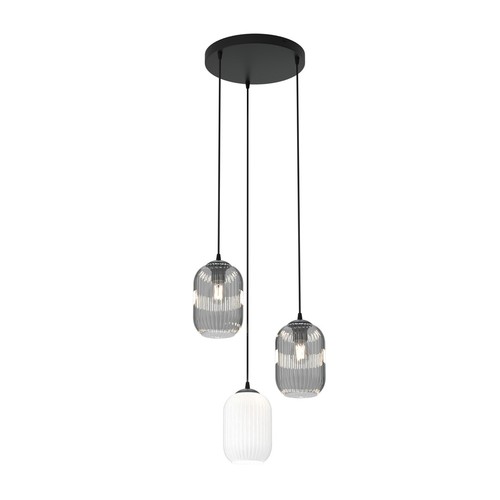Verdi 3 Sort Prem Mix pendellampe - Ø15 cm, E27, 230V, uden lyskilde