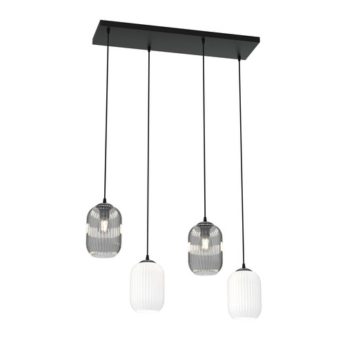 Verdi 4 Sort Mix pendellampe - Ø15 cm, E27, 230V, uden lyskilde