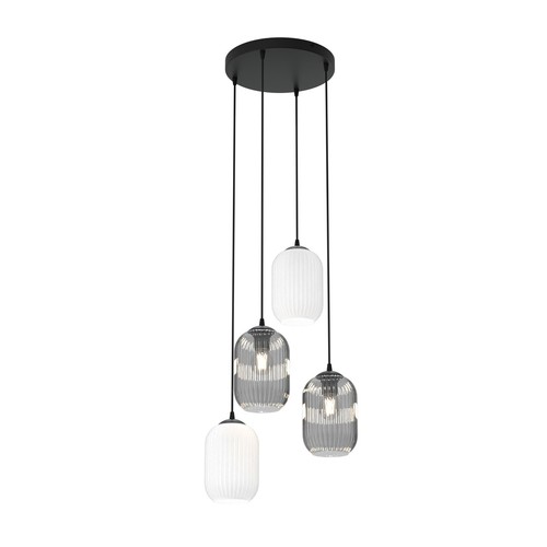 Verdi 4 Sort Prem Mix pendellampe - Ø15 cm, E27, 230V, uden lyskilde